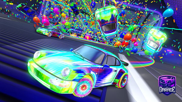 A Rocket League car design from Bransten