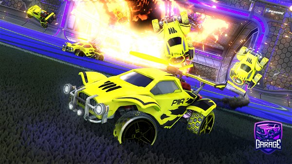 A Rocket League car design from Sweetishdrip191