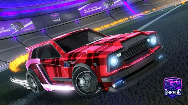 A Rocket League car design from Verrkami