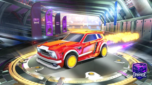 A Rocket League car design from Labbamada