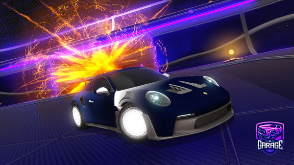 A Rocket League car design from -GHXSTLY-