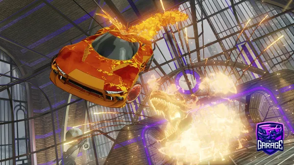 A Rocket League car design from bumblepumpkin