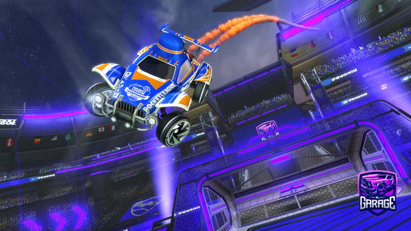 A Rocket League car design from CipherBH