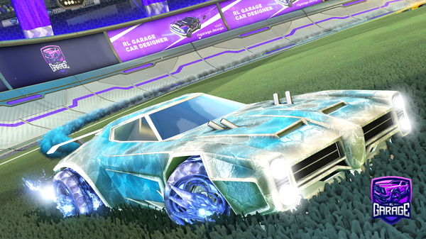 A Rocket League car design from CedarCraft