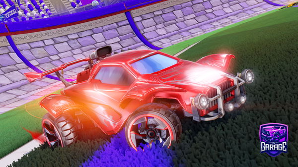 A Rocket League car design from MrgamerFN