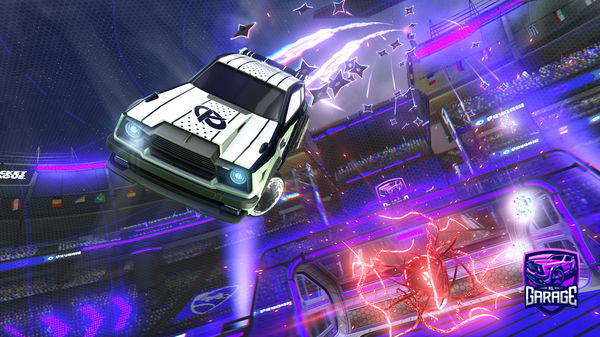 A Rocket League car design from KingofChoco