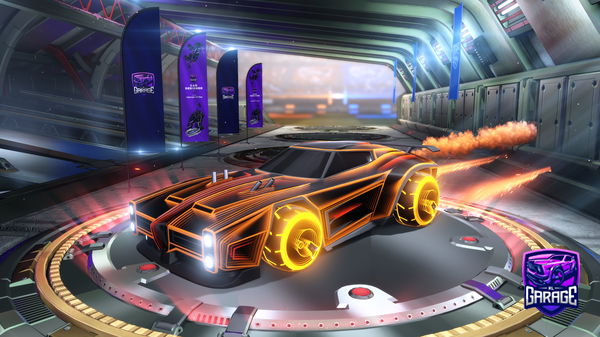 A Rocket League car design from SuttButtCoconutt