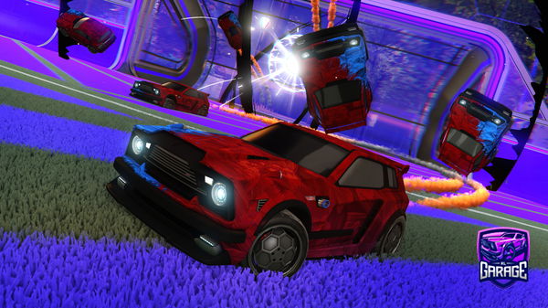 A Rocket League car design from NotAlonsoo