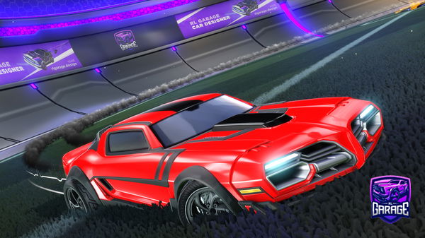 A Rocket League car design from clevre