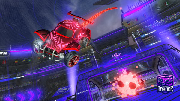 A Rocket League car design from Donnerflame4683