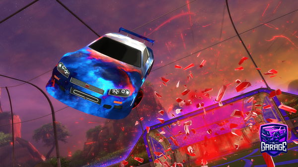 A Rocket League car design from benstockdale