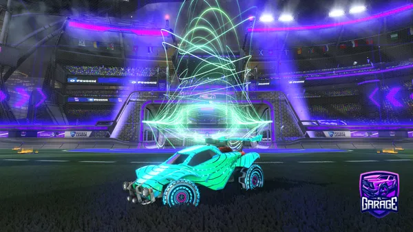 A Rocket League car design from HighOctane101