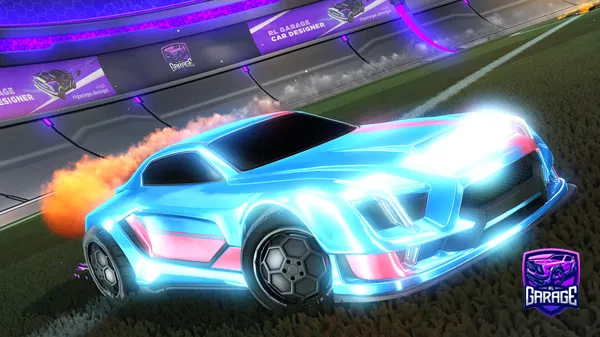A Rocket League car design from explodingfirefox