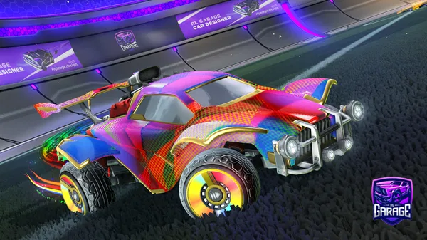 A Rocket League car design from onyXD_