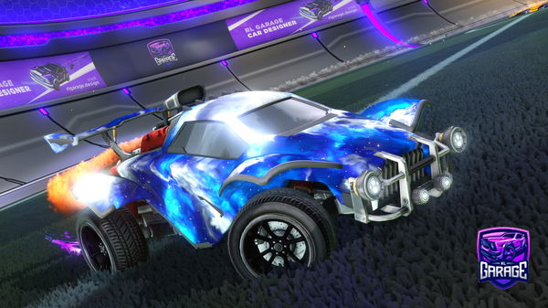 A Rocket League car design from zombaYt