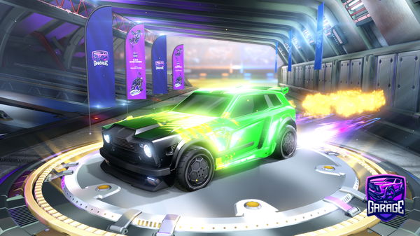 A Rocket League car design from Dxgital