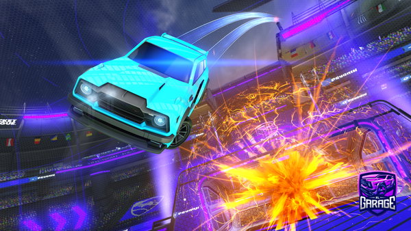 A Rocket League car design from nnadire