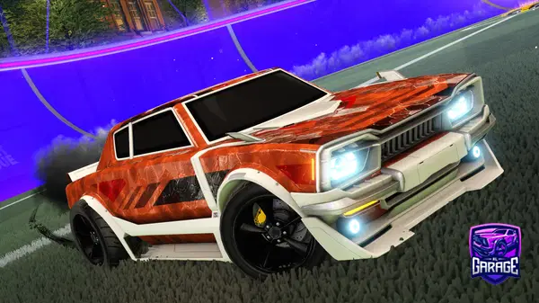 A Rocket League car design from Gio-matrixYT