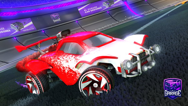 A Rocket League car design from oliveBUM112