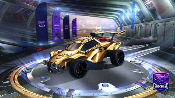 A Rocket League car design from Str8Ryder
