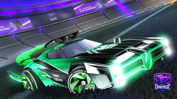 A Rocket League car design from midnight9402