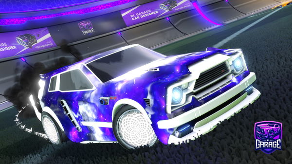 A Rocket League car design from Ghost_On_PS4