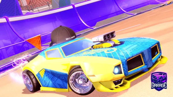 A Rocket League car design from mic9956