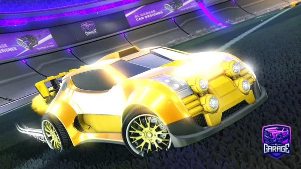 A Rocket League car design from LouinaldoCR7