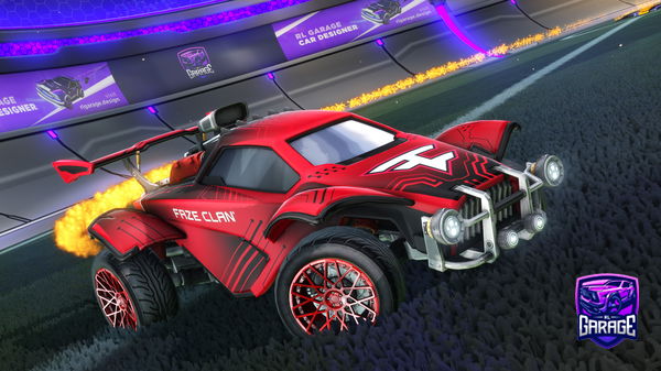 A Rocket League car design from Tommygun1235446