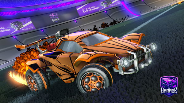 A Rocket League car design from Nubilys