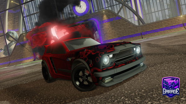 A Rocket League car design from Traivs