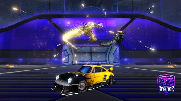 A Rocket League car design from TTV_Ghostz