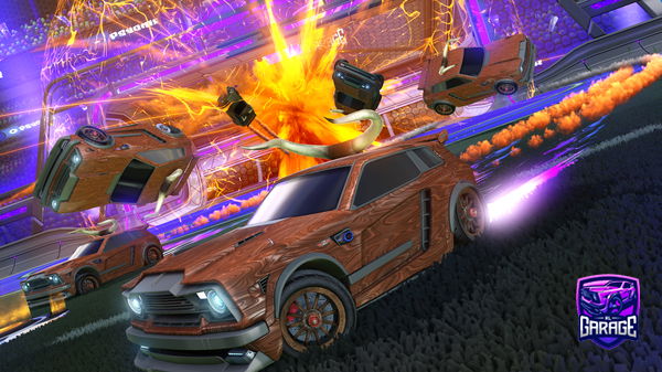 A Rocket League car design from Linehaltt