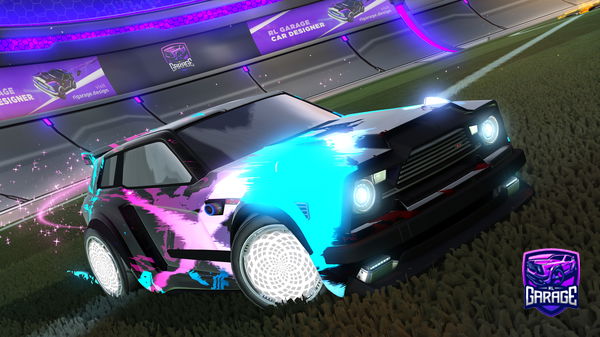 A Rocket League car design from floopdafinn