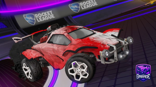 A Rocket League car design from OctaValoare
