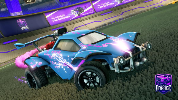 A Rocket League car design from SilverRL_