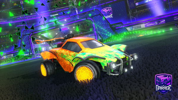 A Rocket League car design from Squaz_la_banane