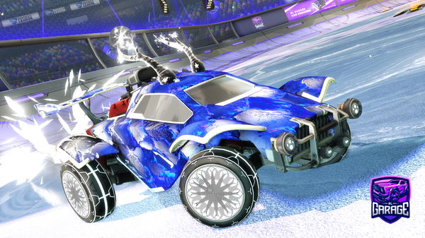 A Rocket League car design from Monks__