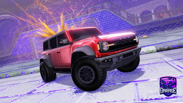 A Rocket League car design from luk3skywalk3r18
