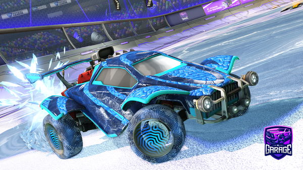 A Rocket League car design from r3apzz