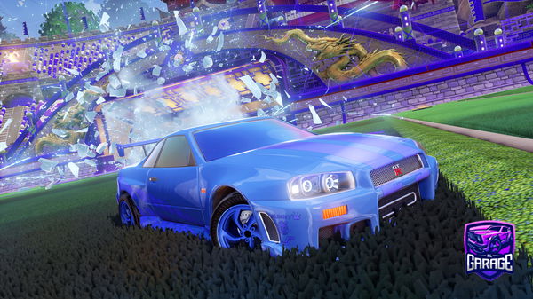 A Rocket League car design from iopnet