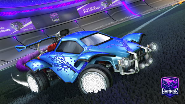 A Rocket League car design from IssuhBear