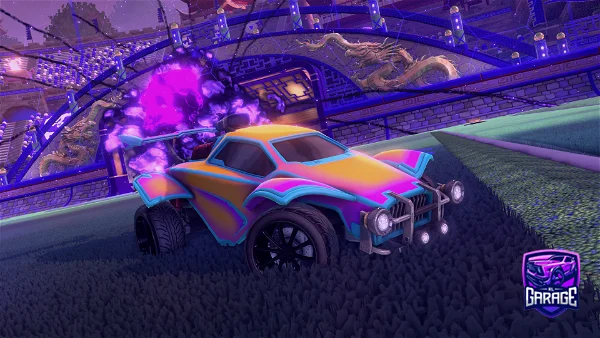 A Rocket League car design from IN0