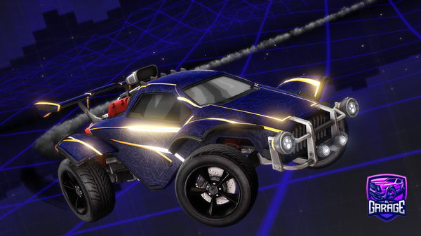 A Rocket League car design from sxniKzzz