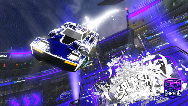 A Rocket League car design from LionDeniz