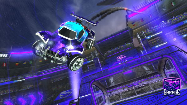 A Rocket League car design from xdaquafire