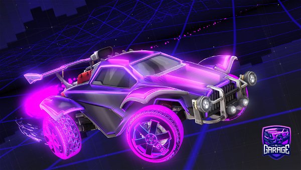A Rocket League car design from ruger12