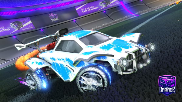 A Rocket League car design from -RL_Trading-