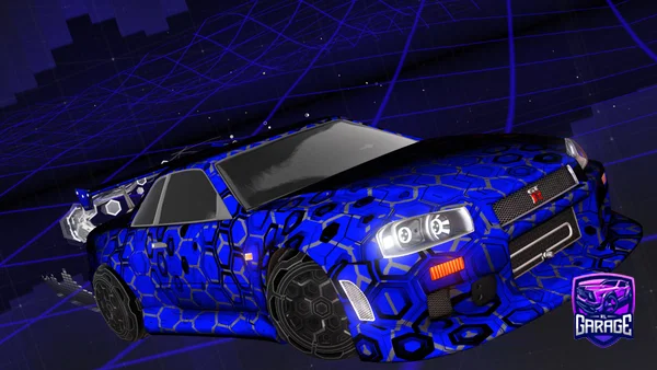 A Rocket League car design from Spookaluke09