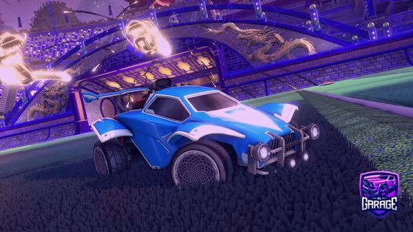 A Rocket League car design from Yt_rl_ScarloRen